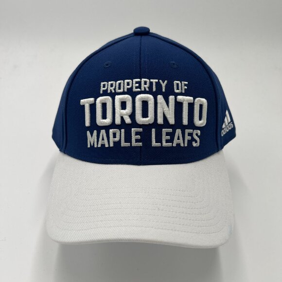adidas Other - Adidas Unisex Blue White Toronto Maple Leafs Adjustable Strapback Hat Cap NWT